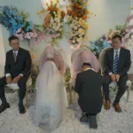 Prosesi Sungkem Kedua Mempelai Bikin Undangan Terenyuh