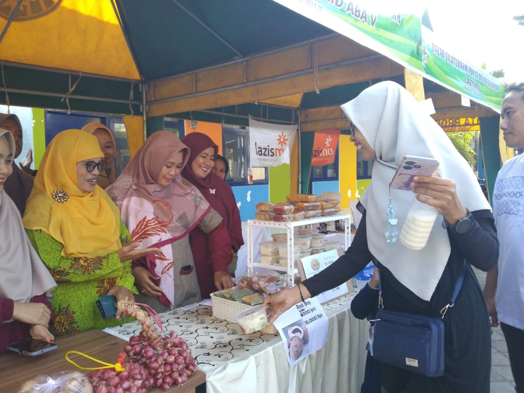 Stan Bazar TK dan KB Aisyiyah V Memeriahkan Rakor PDM Se-Balapan