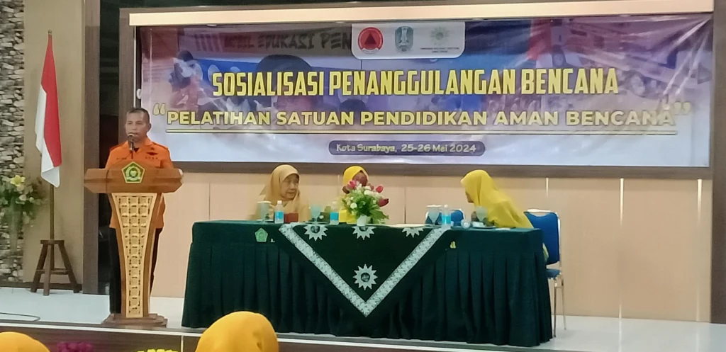 PWA Jatim Menggelar Sosialisasi Penanggulangan Bencana dan Pelatihan SPAB