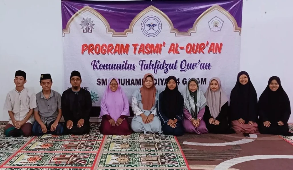 Komunitas Tahfidhul Quran SMAM 4 Gayam Sumenep Mabit dan Tasmik 8 Juz