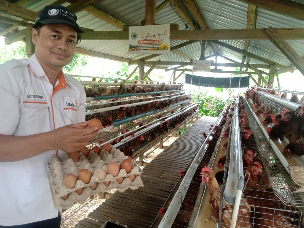 Kampung Berdaya Unggas Petelur, Program Pemberdayaan Zakat Ekonomi Produktif