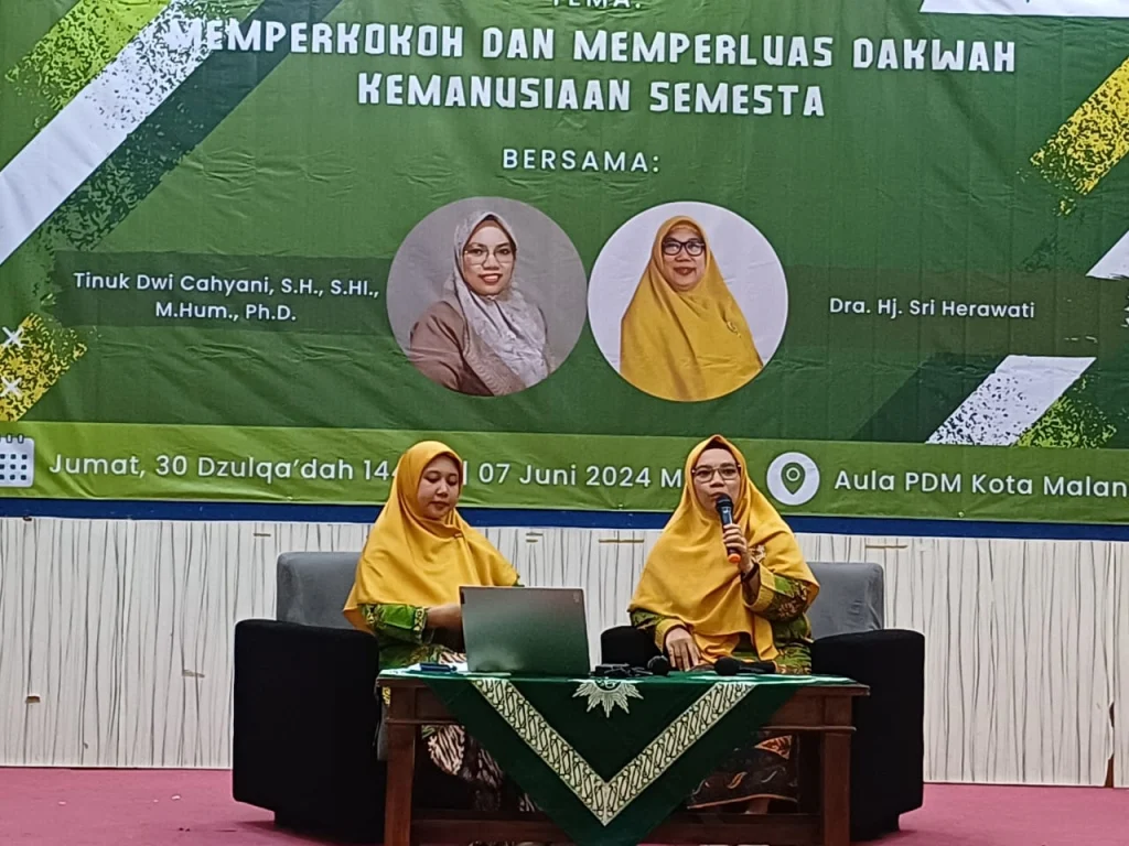 PDA Kota Malang Rayakan Milad Ke-107 Aisyiyah dengan Kajian dan Bazar Meriah