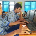 Momen Penuh Haru di Hari Terakhir Ujian Sumatif SMP Muhammadiyah 1 Blitar