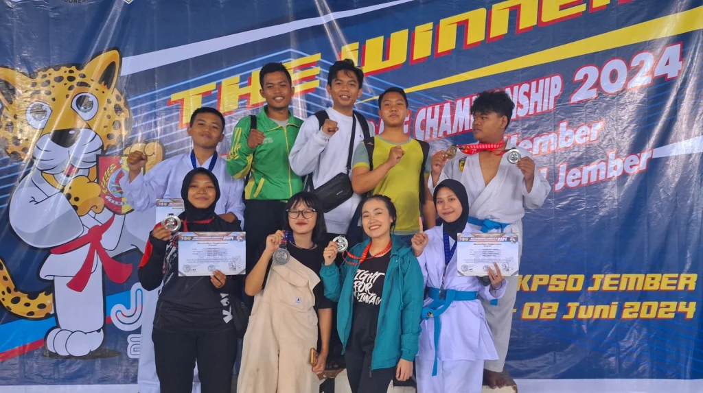UKM Karate Unmuh Jember Berhasil Borong 9 Medali
