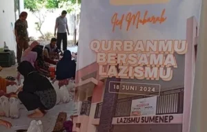 Perdana! GDM Sumenep Adakan Penyembelihan Hewan Kurban