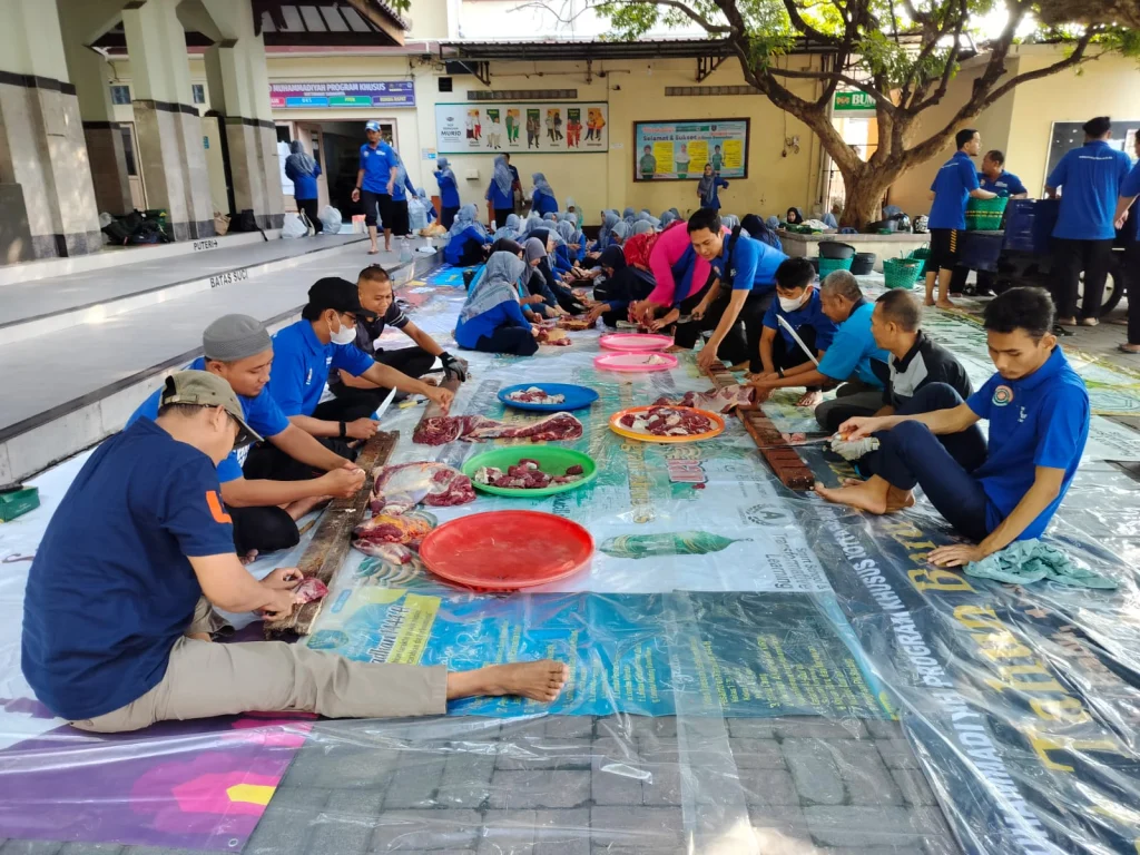 Takmir Masjid Kottabarat Buktikan Sinergi Pelaksanaan Ibadah Kurban
