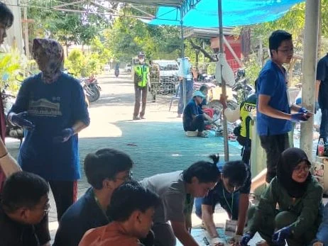 Kaderisasi Masjid GSI Berjaya, Kegiatan Kurban Gandeng Universitas Airlangga