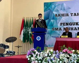 Terima Kasih Guruku: Sambutan Siswa Smamsi di Wisuda ke 41
