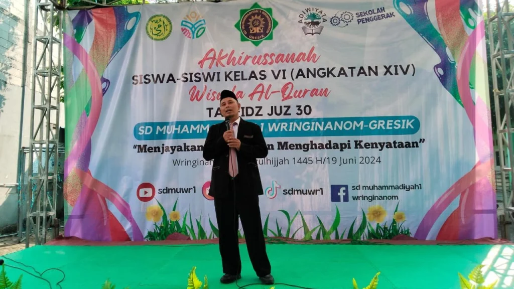 Inilah Pesan Kepala SD Muwri Kepada 57 Wisudawan
