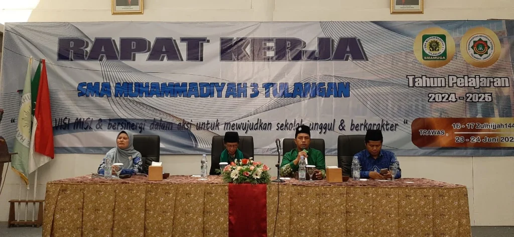 3 Pesan Penting PCM Tulangan di Raker Smamuga Tulangan