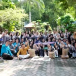 Mahasiswa UMG, Budidaya Bambu di Desa Slempit