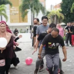 Game Kekompakan Meriahkan Baitul Arqom LPAIK UM Surabaya