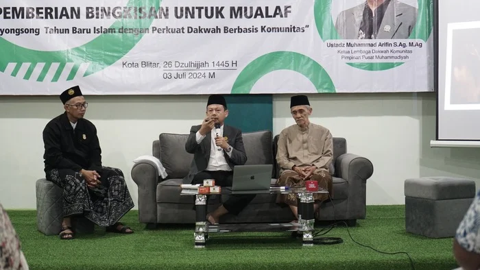 LDK PDM Kota Blitar Merangkul Mualaf Bertajuk Silaturrahim