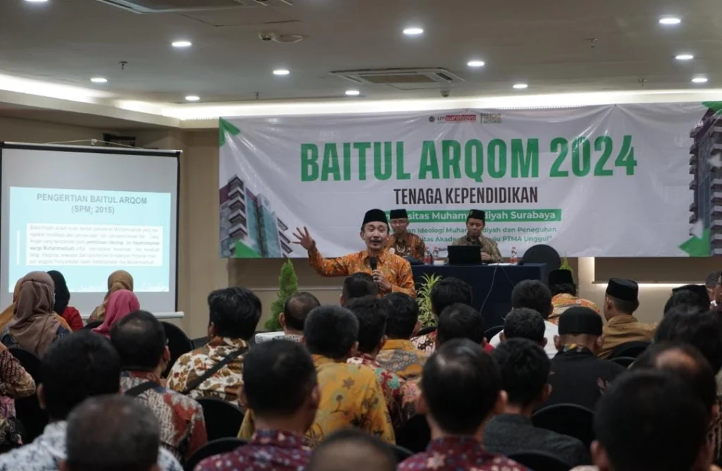 111 Tenaga Kependidikan UM Surabaya Ikuti Baitul Arqom 2024, Penguatan Ideologi Muhammadiyah dan Peneguhan Karakter