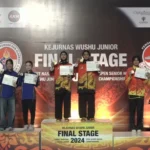 Atlet Wushu Smamda Raih Emas Kejurnas Wushu Junior Taolu dan Sanda 2024