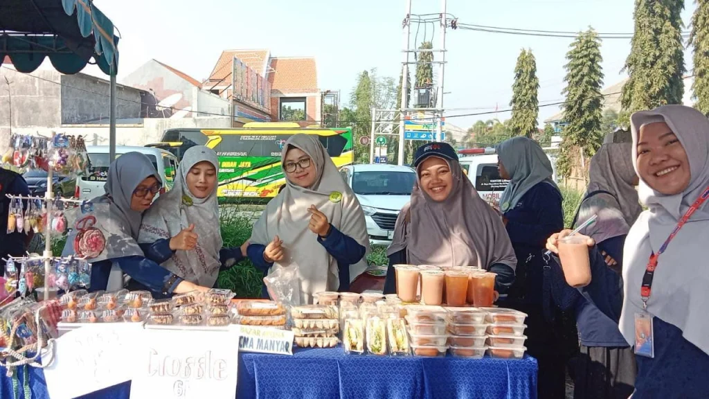 Bazar Meriah PRNA Suci di Jalan Sehat dan Bersih Lingkungan