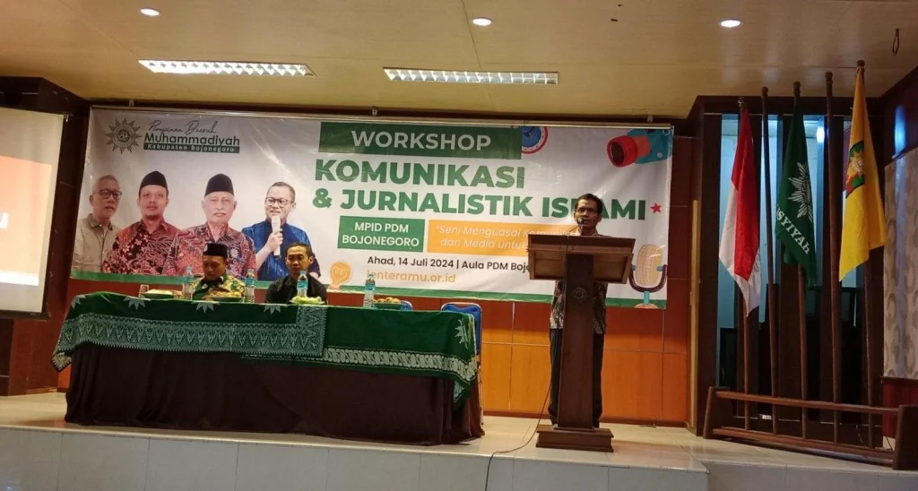 MPID PDM Bojonegoro Gelar Workshop Komunikasi dan Jurnalistik Islami