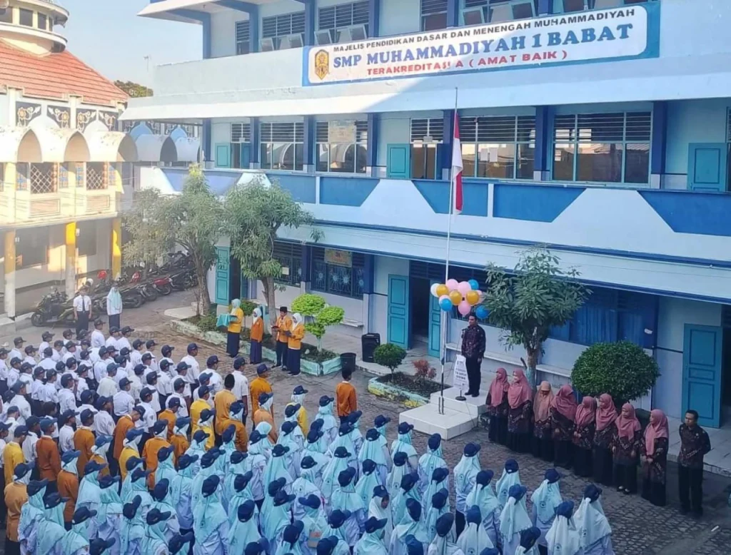 Fortasi SMP Muhammadiyah 1 Babat Disambut Gembira Para Siswa