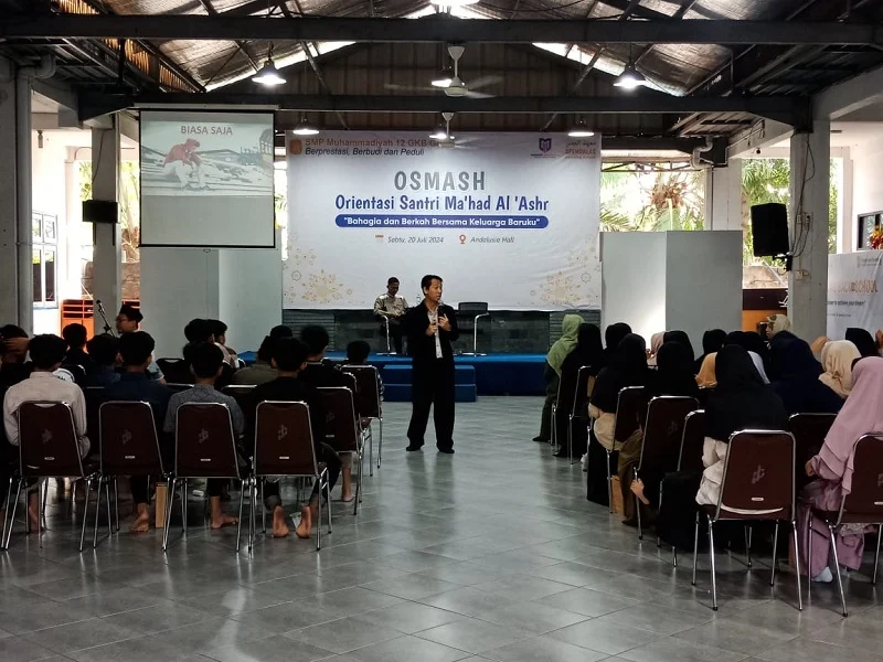 Penutupan Osmash, Santri Ma’had Al ‘Ashr Spemdalas dapat Motivasi Ini