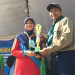 Regu MTsM 3 Ujungpangkah Sabet Juara Pentas Seni di Perkemahan Pandu Pengenal