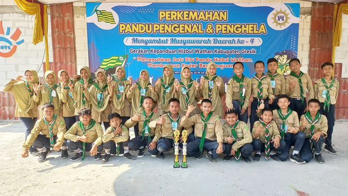 MTs Mudahlan Borong 2 Juara di Perkemahan HW