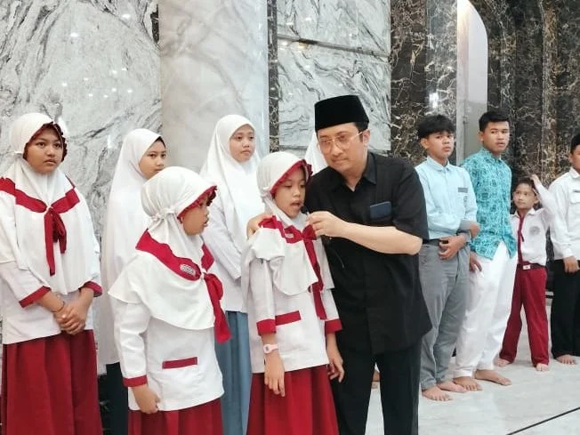 Ustadz Yusuf Mansur di Masjid At-Taqwa Sumberrejo: Murid SDM 3 ICP Berebut Setor Hafalan