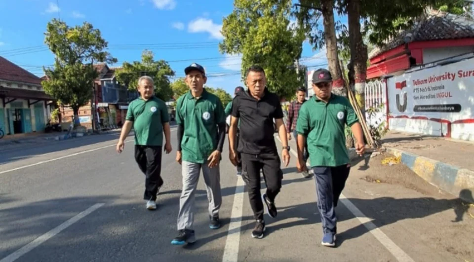Bupati Ponorogo Ikuti Jalan Sehat Peringati Milad Ke-61 SMA Muhipo
