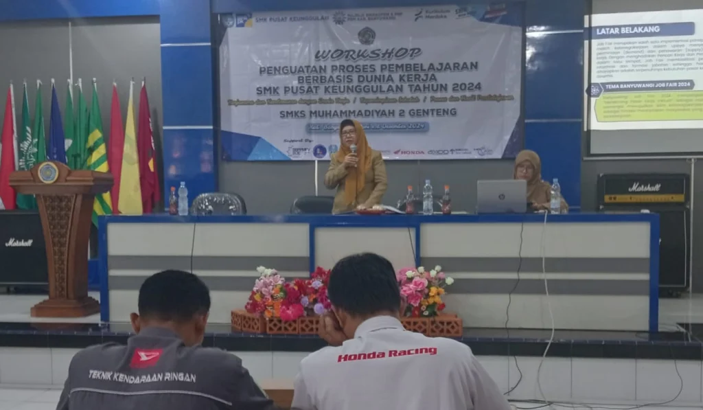 SMK Muda Genteng Gelar Workshop Penguatan Kelembagaan BKK