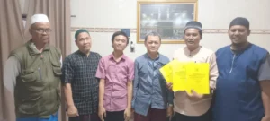 PCM Tarik Terima Hibah Tanah dari Keluarga Khusnul Fuad