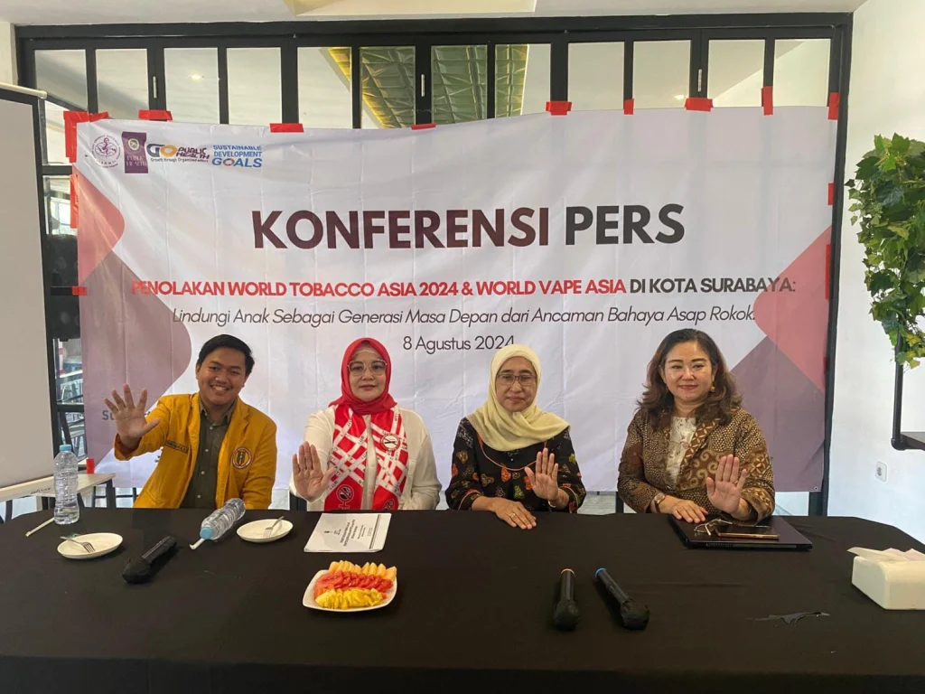 PW IPM Jatim Berikan Materi pada Konferensi Pers RGTC FKM Unair