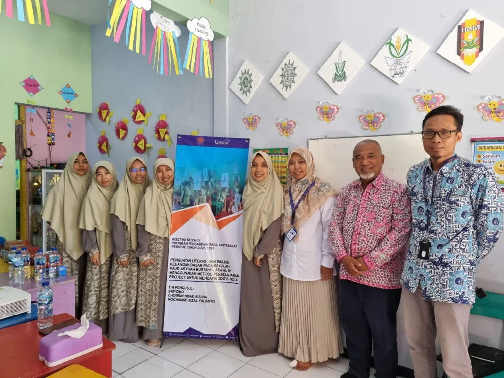 Umsida Dorong Literasi Keuangan di PAUD ABA IV Sidoarjo