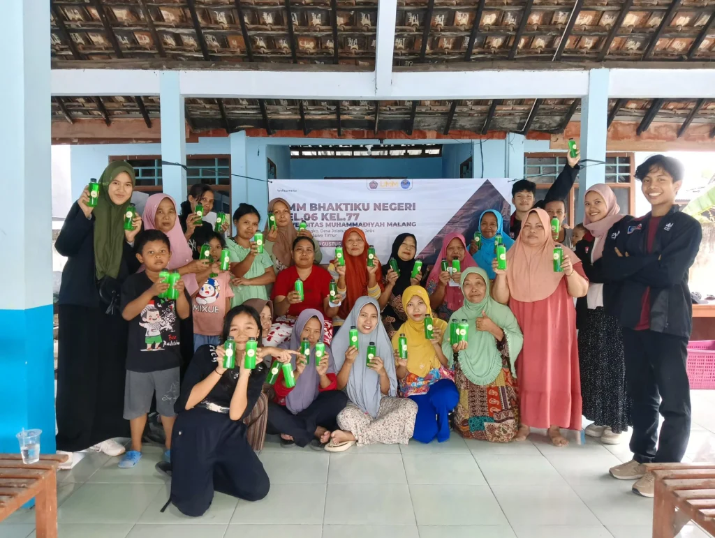 GEMPAR! Minat Warga Dusun Talunongko Ludes di Lahap Sabun Cuci Piring