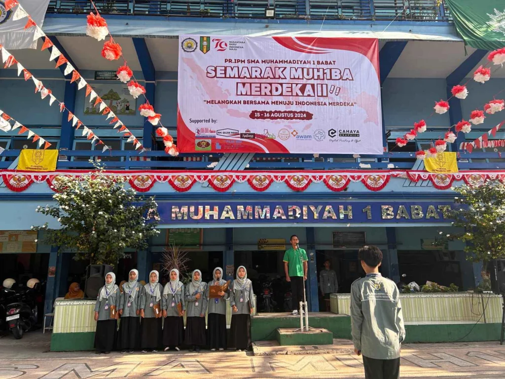 Semarak HUT Ke-79 RI, SMA Muh1ba Gelar Ragam Perlombaan