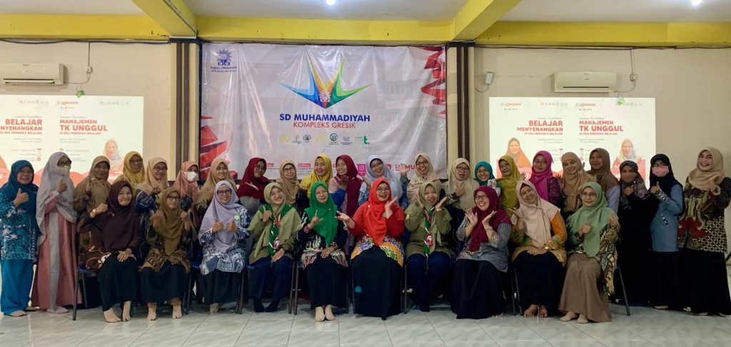 PAUD Dasmen PCA Gresik Berbagi Tips Belajar Menyenangkan