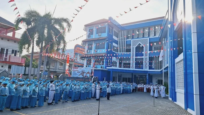 Upacara Kemerdekaan Nusantara Baru Indonesia Maju di SDMM