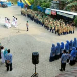 Kolaborasi SD dan SMP Muhammadiyah Gelar Upacara HUT Ke-79 RI