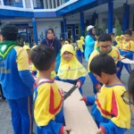 Meriahnya Peringatan HUT Ke-79 RI di SDMM: Ada Estafet Gotong-Royong untuk Jalin Kebersamaan