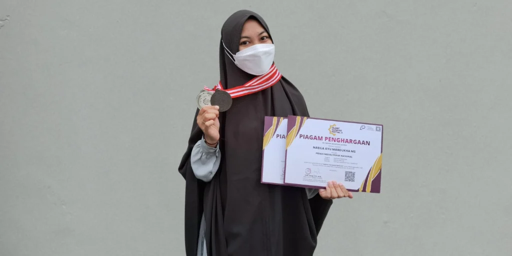 Nabila Ayu Mabdukha Raih Dua Medali di Ajang Islamic Olympiad Festival II