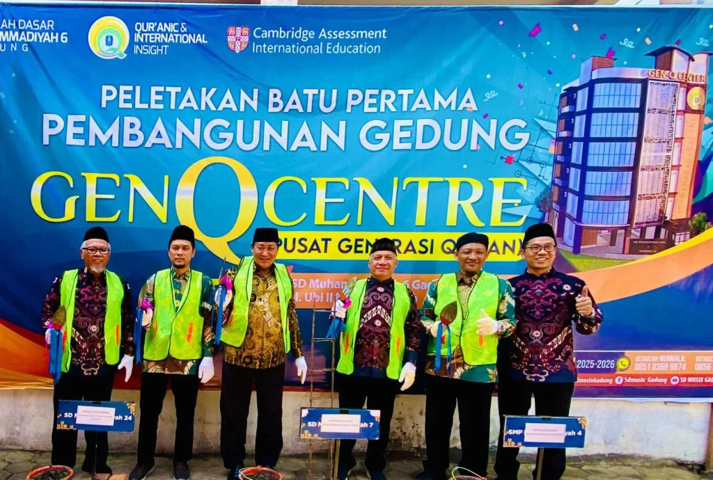 Peletakan Batu Pertama, SD Musix Segera Miliki Gedung Gen-Q Centre 6 Lantai