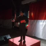 Cucu Veteran Baca Puisi di Malam Renungan HUT Ke-79 RI