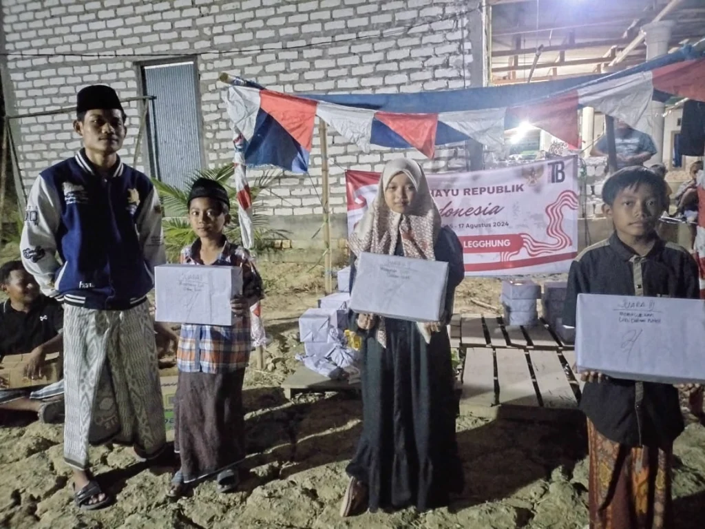 Komunitas Pemuda Taretan Bhaleggung Gelar Perlombaan untuk Meriahkan HUT Ke-79 RI