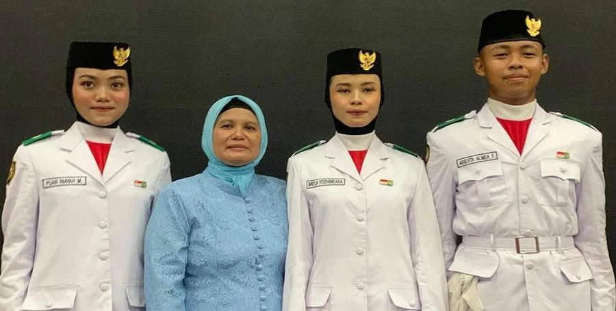 Tiga Siswa Smamuga Terpilih sebagai Paskibraka Sidoarjo HUT Ke-79 RI