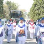 Dua Tim Gerak Jalan MA Al-Ishlah Sendangagung Sabet Juara Se-Kecamatan
