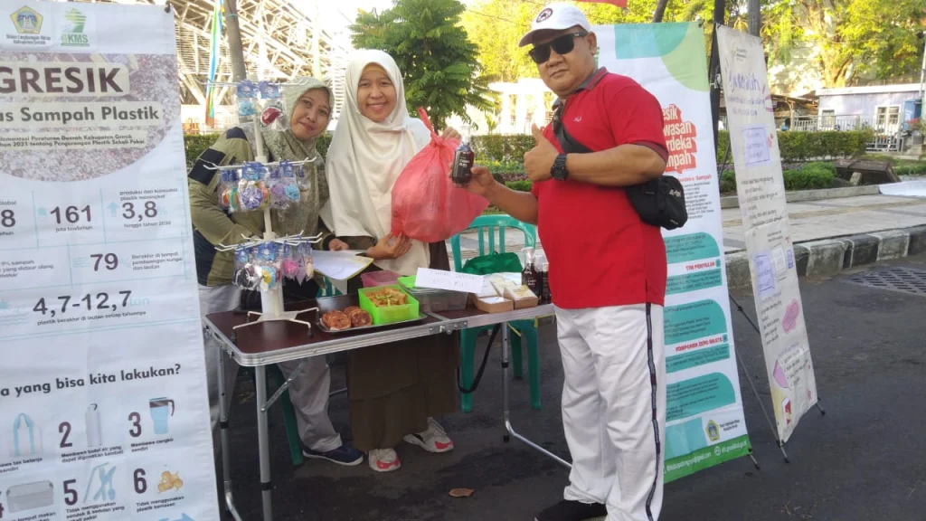 Cegah Pilah Olah, Menggema saat CFD Gresik