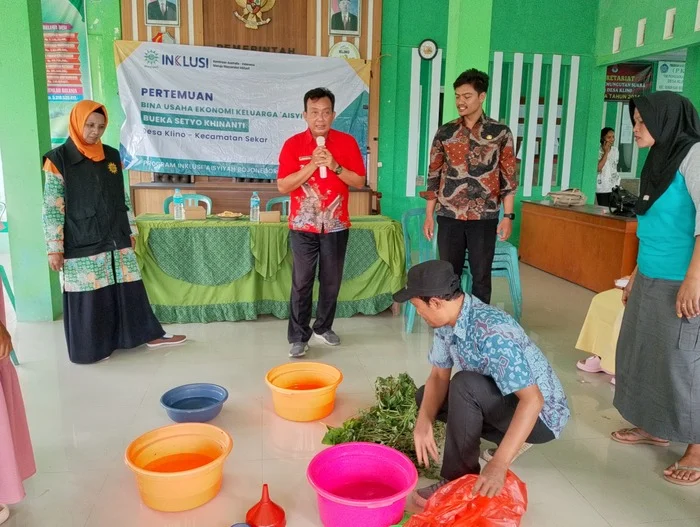 Inklusi PDA Bojonegoro Gelar Praktik Pembuatan Pupuk Kompos dan Biosaka