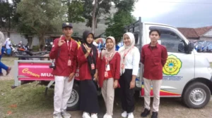 ‘Lensa’, Media SMA Muha Liput Kegiatan Lomba Gerak Jalan HUT Ke-79 RI