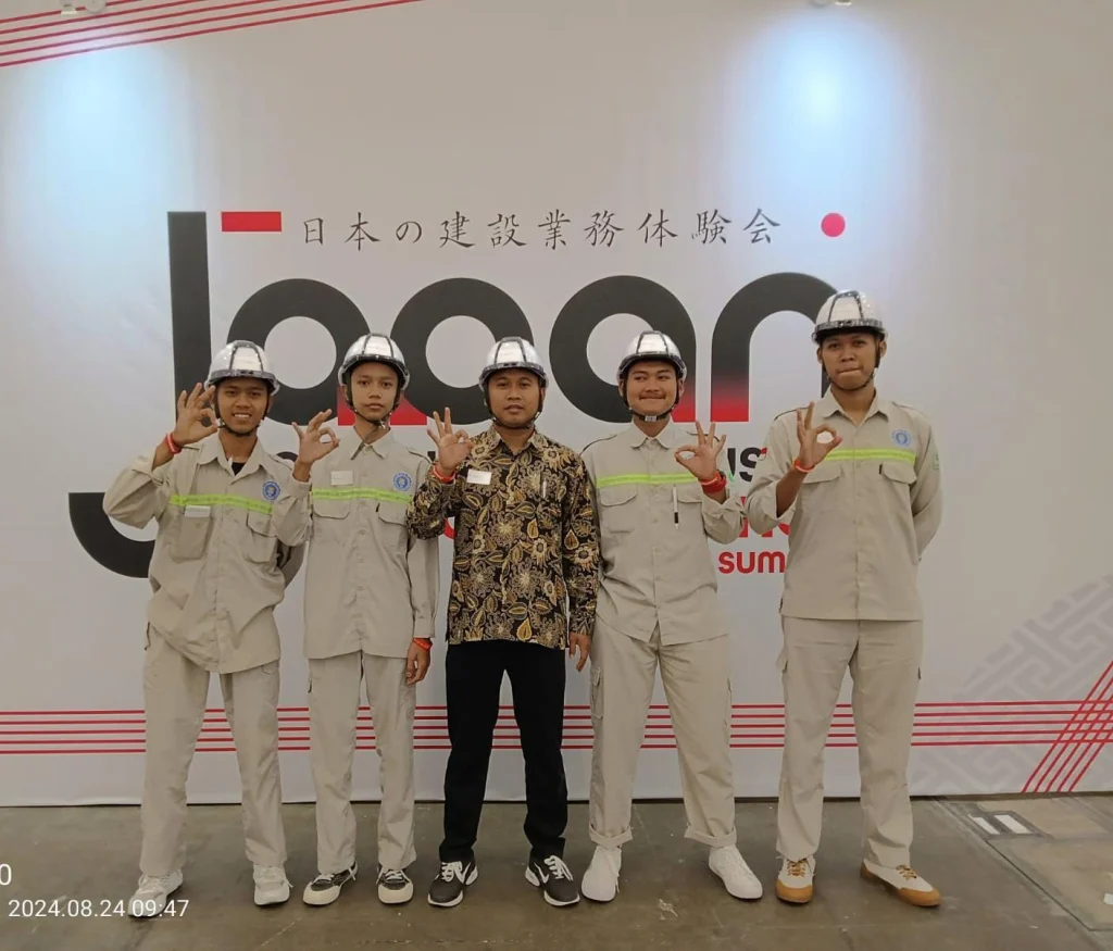 SMK Models Wakili Jatim dalam Acara Japan Construction Industry Hands-on Workshop 2024 Summer