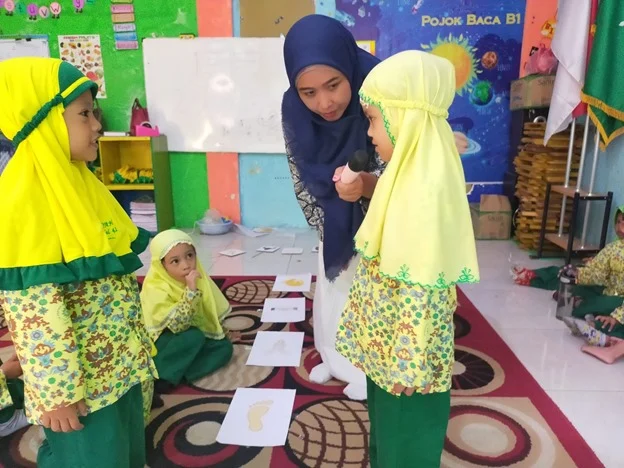 Gembiranya Menjadi Guest Teacher di TK Aisyiyah Bustanul Athfal 41 Menganti