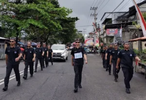 Guru TKR SMK Muda Genteng Raih Juara Lomba Gerak Jalan HUT Ke-79 RI Tingkat Kecamatan