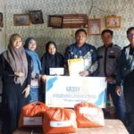 Lazismu OKU Timur Distribusikan Bantuan Terdampak Kebakaran